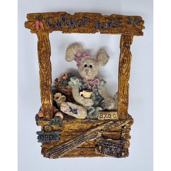 Other - Boyds Bears & Friends – Amelia's Enterprise Carrot Juice Music Box – 1996 – 1E